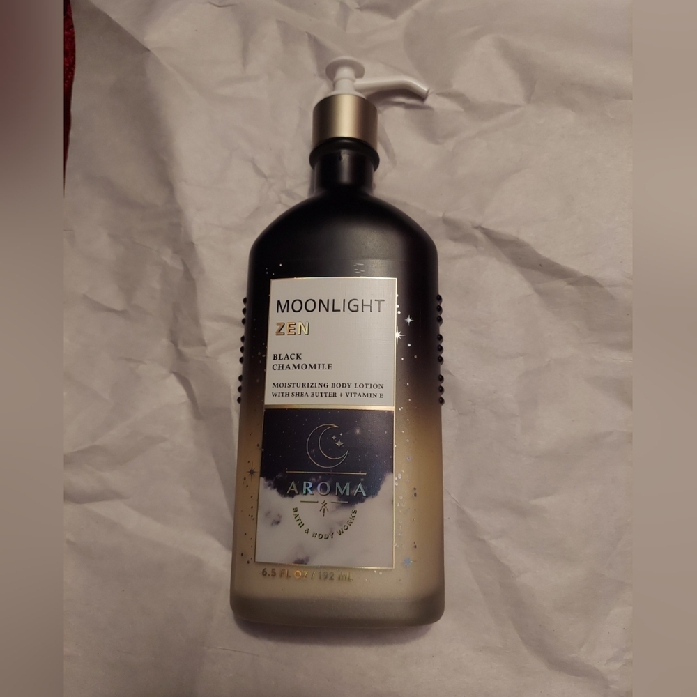 Black chamomile body lotion by bath and body works